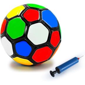 Aoneky Mini Soccer Toys for Kids Aged 1-3 Years Old (Multi Color)