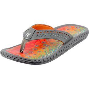 Korkers Fish Flip Sandals Brook Trout w/Fixed Kling-On Deck Soles