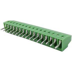 DBParts 5 قطعة 16 دبوس (16 القطب) المكونات في المسمار محطة كتلة موصل 2.54 مللي متر 0.1 "الملعب لوحة PCB جبل DIY بها بنفسك in Kuwait