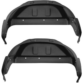 Husky Liners — Rear Wheel Well Guards | Fits 2020 - 2024 Chevrolet Silverado 2500 HD and 3500 HD - Black, 2 Pc. | 79051