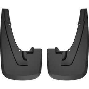 Husky Liners — Front Mud Guards | Fits 2019 - 2024 Ram 2500, Ram 3500 ( Without Fender Flares )Front - Black, 2 Pc | 58041