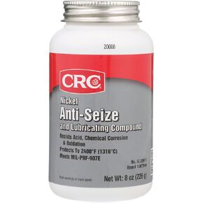 CRC Nickel Anti-Seize & Lubricating Compound SL35913 - 16 Wt. Oz., Anti-Seize Grease for Fittings, Bushings, Flanges, Headers