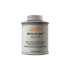 Food Grade Anti-Seize, 1 lb, Brush-Top Can, Aluminum, Paste, White Knight, -65°F, 1800°F - 1 Each