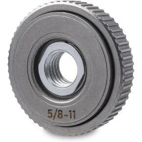 Yakamoz 5/8"-11 Grinder Nut, Quick Release Angle Grinder Flange Nut 5/8-11 Grinder Locking Nut for Angle Grinder Replacement Parts