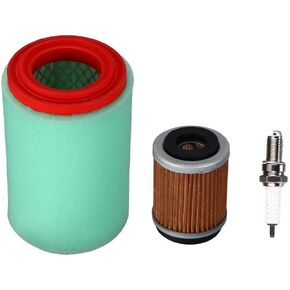 Supermotorparts 4XE-E4450-00-00, 1P0-E4450-00-00 Tune Up Kit Air Filter For Yamaha Bear Tracker 250 Big Bear 250 400 Bruin 250