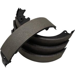 TRQ Rear Brake Shoe Set Compatible with Chevy GMC C10 C20 K20 K30 K2500 K3500 C2500 C3500