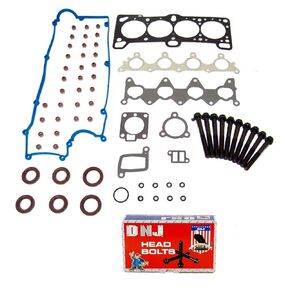 DNJ HGB172 Cylinder Head Gasket Set with Head Bolt Kit for 2006-2011 Hyundai Accent 1.6L 1599cc L4 DOHC