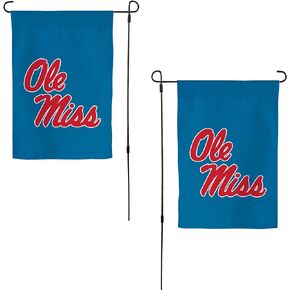 Desert Cactus University of Mississippi Garden Flag Rebels Ole Miss U of M Banner 100% Polyester (Design G)