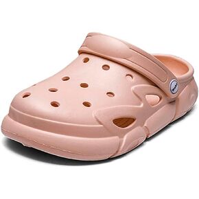 SECHRITE Kids Boys Girls Garden Clogs Shoes Shower Slippers Toddler Slip On Mules Lightweight Beach Pool Slides Indoor Sandals