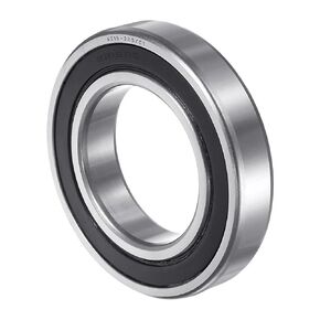 uxcell 6215-2RS Deep Groove Ball Bearing 75x130x25mm C3 Clearance Radial Bearing, Double Sealed ABEC1 Chrome Steel Bearings, Single Row