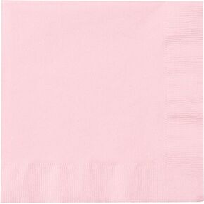 Creative Converting 139190135 Classic Pink 2 Ply Lunch Napkins