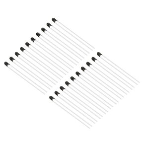PATIKIL NTC Thermistors Resistors, 20Pcs 10K Ohm MF52-103 1% Accuracy High Sensitivity Current Limiter Temperature Sensor for Measuring Temperature Black