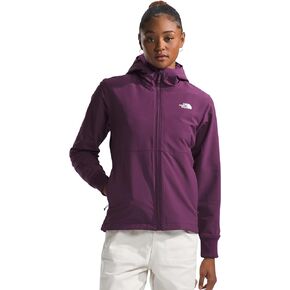 THE NORTH FACE Women's Shelbe Raschel Fleece Hooded Jacket (Standard and Plus Size), Black Currant Purple, Small