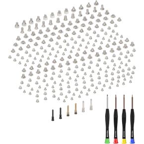 Risidamoy for iPhone 11 PRO MAX Complete Full Screws Set Replacement 11PROMAX with 5-Point Pentalobe Screws Repair with 4 Screwdrivers for A2161 A2220 A2218