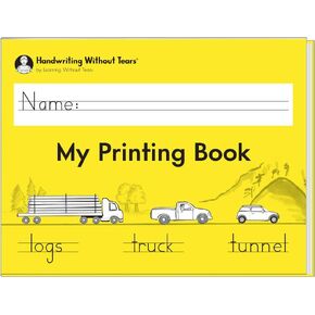 Learning Without Tears - My Printing Book Teacher's Guide, Current Edition - Handwriting Without Tears Series - 1st Grade Writing Book - Letters, Language Arts Lessons - for School or Home Use