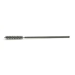 Brush Research Spiral Twist Brush, Carbon Steel, 11/32" Diameter, 0.008" Wire Diameter, 7" Shank Length, 9-1/2" Length, 1000 RPM (Pack of 1)