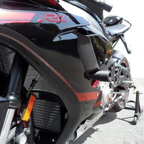 Shogun Yam R1 YZF-R1 YZF-R1M YZF-R1S 2015 2016 2017 2018 2019 2020 2021 2022 2023 Black No Cut Frame Sliders Fits ABS & Non ABS Models - 750-6759 - Made in The USA