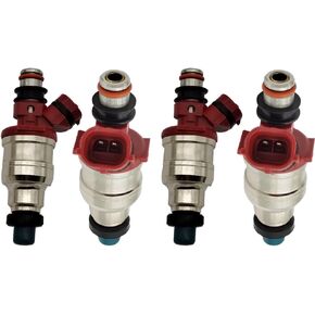 Amrxuts 4pcs 23250-35040 Fuel Injectors for 1989-1995 Toyota 4Runner/ Toyota Pickup 2.4L-l4 2325035040, 84212133, FJ522