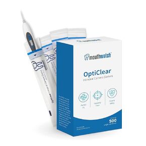 MouthWatch OptiClear™ Intraoral Camera-Sleeves, Snug, Optically Clear -Camera Sheath for Mouthwatch Intraoral Cameras, Intraoral Camera-Dental Wrap (1000 Pieces)