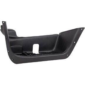 Polaris Off Road Footwell, Right Hand, Gloss Black, Genuine OEM Part 5434417-070, Qty 1
