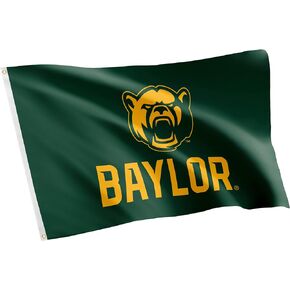 Desert Cactus Baylor University Flag Bears Flags Banners 100% Polyester Indoor Outdoor 3x5 (Style 2)