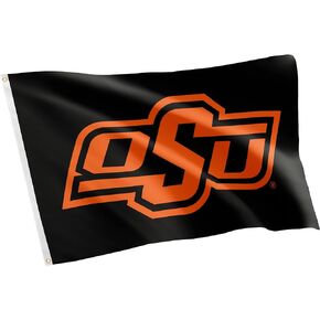 Desert Cactus Oklahoma State University Flag Cowboys OSU Flags Banners 100% Polyester Indoor Outdoor 3x5 (Style 3)