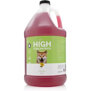 Bark2Basics High Concentrate Dog Shampoo, 1 Gallon - All Natural Ingredients, Deep Cleaning, 32:1 Concentration, Fresh Scent, Moisturizing, Super Concentrated