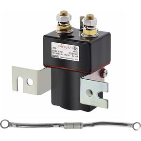Golf Cart Solenoid 48V 4 Terminal Solenoid Coil, Albright Solenoid 48 Volt, for club car 95-Up DS and 04-08 Precedent Golf Carts , OEM# 101908701 102774701, 5722 (Solenoid and Resistor Assembly)