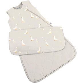 GUNAMUNA Unisex Baby, Toddler Wearable Sleeping Bag Bamboo Rayon, Premium Duvet Sleep Sack, 0.5 TOG