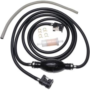 iFJF 32-858104K08 Outboard Fuel Line Hose Kit 5/16" 10 Ft Replacement for Yamaha Marine Johnson Mercury Outboard 4 hp-200 hp with Primer Bulb Tank Quick Female Connector 35-816296-4 Fuel Filter