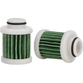 Xislet 2PCS Primary Fuel Filter Element Compatible with Yamaha F40A F50/T50 F60/T60 F70 F90 F115 Outboard # 6D8-WS24A-00-00 (2004 and Later)