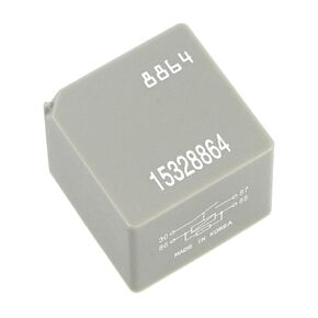 15328864 12VDC 40A 4Pins Compressor Control Fuse Starter Relay Compatible with Chevy GMC GM Buick A/C Replace OK2A167740 PW853596 12193604 96190189 9026316