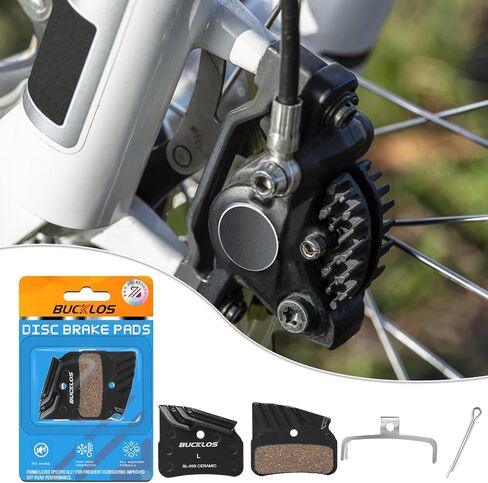 BUCKLOS BL-01S Disc Brake Pads for Ceramic Shimano N03A N04C L05A K04S K04Ti K05S K05Ti M8110 M7110 R9170-F R8070-F R7070-F R4770-F RS805-F RS505-F RS405-F RS305-F U5000-F RX810-F RX400-F in Saudi Arabia