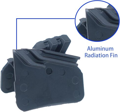 زوجان من وسادات فرامل قرص الدراجة من Inkesky BR-10 متوافقة مع Shimano N03A - الراتنج مع زعنفة تبريد in Kuwait