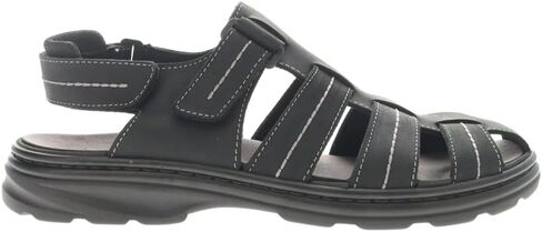 Propet Mens Hunter Fisherman Athletic Sandals Casual - Black in Saudi Arabia