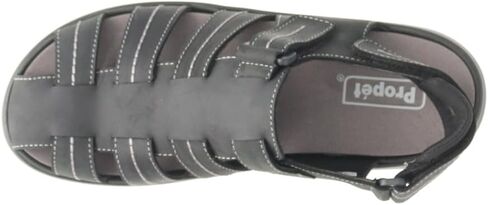 Propet Mens Hunter Fisherman Athletic Sandals Casual - Black in Saudi Arabia