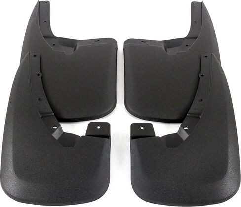 Red Hound Auto Premium Mud Flaps Splash Guards Compatible with Dodge Ram (1500 2009-2018, 1500 Classic 2019, 2500 3500 2010-2018) Molded Front & Rear 4 Piece Set (for Trucks Without Fender Flares) in Saudi Arabia