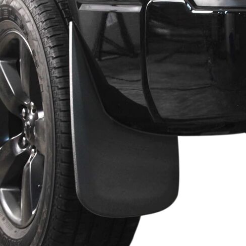 Red Hound Auto Premium Mud Flaps Splash Guards Compatible with Dodge Ram (1500 2009-2018, 1500 Classic 2019, 2500 3500 2010-2018) Molded Front & Rear 4 Piece Set (for Trucks Without Fender Flares) in Saudi Arabia