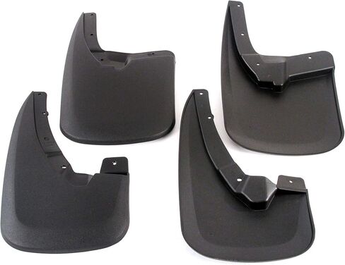 Red Hound Auto Premium Mud Flaps Splash Guards Compatible with Dodge Ram (1500 2009-2018, 1500 Classic 2019, 2500 3500 2010-2018) Molded Front & Rear 4 Piece Set (for Trucks Without Fender Flares) in Saudi Arabia