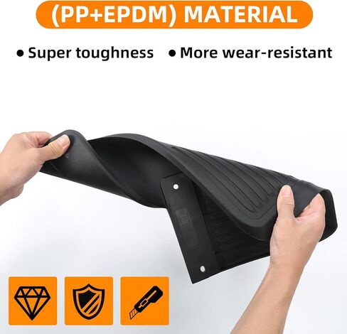 واقيات الطين من BEEGROW لملحقات Ford Bronco 2021 2022 2023 2024 2/4 باب، لا توجد حاجة للحفر، مصدات أمامية وخلفية 4 قطع (غير مناسبة Bronco Sport) in Kuwait