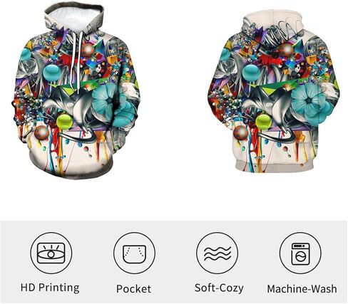 Xissazri موضة الجدة الهيب هوب الكتابة على الجدران طباعة الرجال هوديس قمصان سويت شيرت بقلنسوة البلوز للجنسين in Kuwait