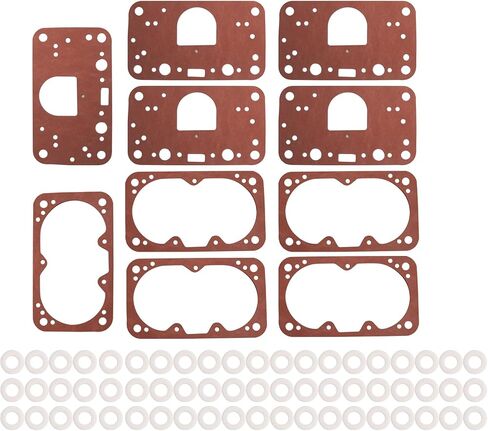 8-2000QFT Carburetor rebuil kit Gasket Assembly Fit for Holley 8-2000 M2300 4150 Carburetor. 8-2000QFT Gasket kit for Holley 4150 Carburetor Jet kit Repalce 8-2000QFT (Red) in Saudi Arabia