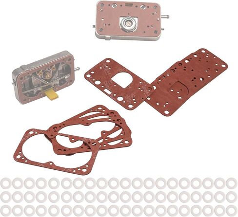 8-2000QFT Carburetor rebuil kit Gasket Assembly Fit for Holley 8-2000 M2300 4150 Carburetor. 8-2000QFT Gasket kit for Holley 4150 Carburetor Jet kit Repalce 8-2000QFT (Red) in Saudi Arabia