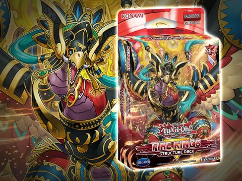 Yu-Gi-Oh! Cards: Fire King Structure Deck in Saudi Arabia