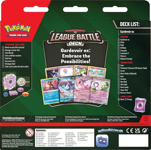 Pokémon TCG: Gardevoir ex League Battle Deck in Saudi Arabia