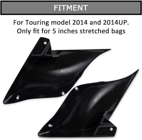 psler Stretched Extended Side Cover Panels for Touring Street Glide Road Glide Road King Electra Glide Ultra Classic 2014UP in Kuwait