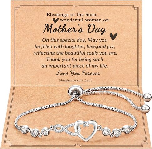 Shonyin Mothers Day Gifts, Tennis Bracelet for Mom Wife Daughter Nana Grandma Bonus Mom New Mom Mimi Sister Aunt Grammy Gigi Friends Abuela in Kuwait