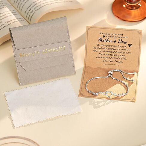 Shonyin Mothers Day Gifts, Tennis Bracelet for Mom Wife Daughter Nana Grandma Bonus Mom New Mom Mimi Sister Aunt Grammy Gigi Friends Abuela in Kuwait
