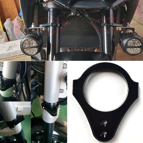 30mm CNC Aluminum Motorcycle Fork Tube Brackets Steering Damper Frame Mounting Clamp Foot Fixer Hardware Parts Stabilizer Universal in Saudi Arabia