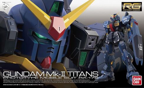 بانداي هوبي RG #07 جاندام MK-II (تايتانز) Z جاندام بانداي RG 1/144، أزرق in Kuwait